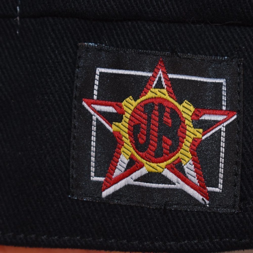 Vintage JH Design Corvette Black Embroidered Jacket Size 3XL Race Car Full Snaps - Picture 6 of 16